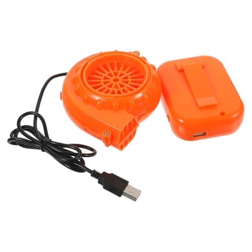 YARNOW Mini USB Luftgebläse für Maskottchen Kopf Leichter Mini für Dinosaurier und Aufblasbare Kostüme Geeignet für Halloween Karneval Cosplay Party von YARNOW