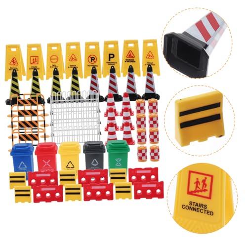 YARNOW Mini Verkehrsschilder Set Teiliges für Realistische Verkehrssimulation aus Robustem für Verkehrserziehung Kindergarten und Zuhause YARNOW Mini Verkehrsschilder Set Teiliges für Realistische Verkehrssimulation aus Robustem für Verkehrserziehung Kindergarten und Zuhause von YARNOW