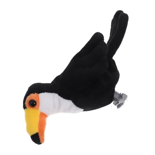 YARNOW Mini Vogel Fingerpuppe aus Plüsch für Junge Mädchen Handliche Handpuppe als Storytelling Requisit und Performance Geeignet für Familie und Partyspaß von YARNOW
