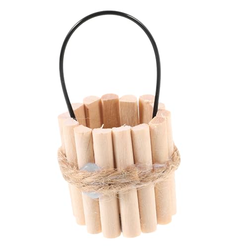 YARNOW Mini -simulierter Holzwassereimer Puppenhaus Mädchen Realistisch Für Zubehör Möbel Miniaturhaus Accessoire Eimer Foto-Requisite Eisen YARNOW Mini -simulierter Holzwassereimer Puppenhaus Mädchen Realistisch Für Zubehör Möbel Miniaturhaus Accessoire Eimer Foto-Requisite Eisen von YARNOW