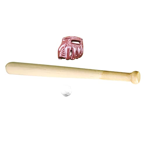 YARNOW Miniatur Baseball Modell mit Schläger Handschuh und Ball Dekorative Accessoires für Puppenhäuser und Kreative Spielwelten für Geburtstagsdekorationen und DIY Projekte YARNOW Miniatur Baseball Modell mit Schläger Handschuh und Ball Dekorative Accessoires für Puppenhäuser und Kreative Spielwelten für Geburtstagsdekorationen und DIY Projekte von YARNOW