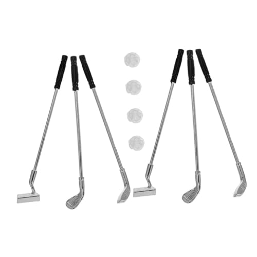 YARNOW Miniatur Golfset aus Golfclubs Bälle für Kreative Szenen Puppenhäuser und Dioramen Langlebig und Vielseitig Einsetzbar Perfektes für Sammler und Miniaturspielzeugliebhaber YARNOW Miniatur Golfset aus Golfclubs Bälle für Kreative Szenen Puppenhäuser und Dioramen Langlebig und Vielseitig Einsetzbar Perfektes für Sammler und Miniaturspielzeugliebhaber von YARNOW