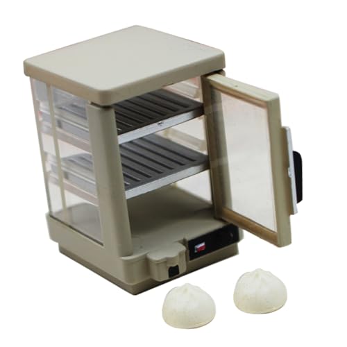 YARNOW Miniatur Isolierter Aufbewahrungsschrank für Puppenhaus Mini Frühstücks und Brotschränkchen Dekoratives Mini Küchenmöbel für Puppenhaus DIY und Szenen YARNOW Miniatur Isolierter Aufbewahrungsschrank für Puppenhaus Mini Frühstücks und Brotschränkchen Dekoratives Mini Küchenmöbel für Puppenhaus DIY und Szenen von YARNOW