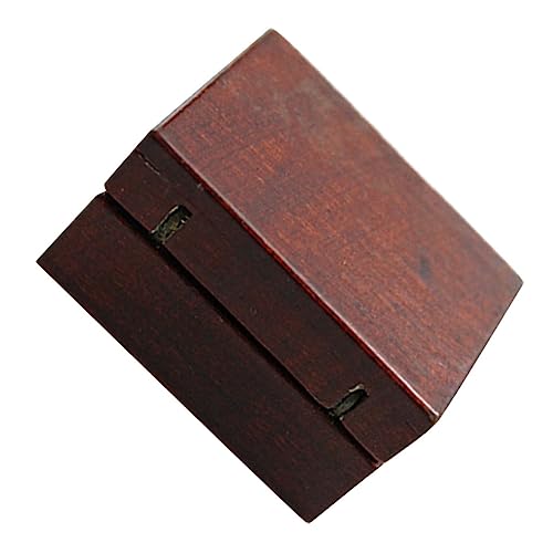 YARNOW Miniatur Medizinkoffer Puppenhaus Zubehör aus Holz Kleines Dekoratives Mini Haus Medizinkit Detailreiches Puppenhaus Deko für Kinderzimmer Robust und Umweltfreundlich von YARNOW