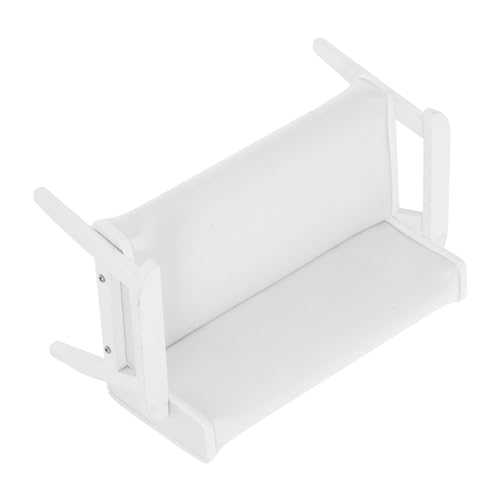 YARNOW Miniatur Möbel Tiny Sofa Chair aus Holz für Puppenhaus Eleganter Sessel für Puppenhaus Dekoration von YARNOW