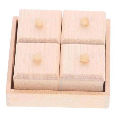 YARNOW Miniatur Puppenhaus Aufbewahrungstablett aus Dekoratives mit Mittlerem Tablett und Tiefen Kleinen Abdeckplatten Handgefertigt für DIY Puppenhaus Möbel und Kreative Miniaturdeko YARNOW Miniatur Puppenhaus Aufbewahrungstablett aus Dekoratives mit Mittlerem Tablett und Tiefen Kleinen Abdeckplatten Handgefertigt für DIY Puppenhaus Möbel und Kreative Miniaturdeko von YARNOW