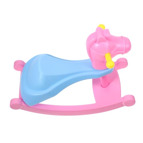 YARNOW Miniatur-Schaukelpferd-Modell Mini-Schaukelpferd-Modell Puppenhausmöbel Schaukelpferd-Ornament Schaukelpferdmodell im Maßstab 1:12 Puppenhausverzierung Plastik Rosa YARNOW Miniatur-Schaukelpferd-Modell Mini-Schaukelpferd-Modell Puppenhausmöbel Schaukelpferd-Ornament Schaukelpferdmodell im Maßstab 1:12 Puppenhausverzierung Plastik Rosa von YARNOW