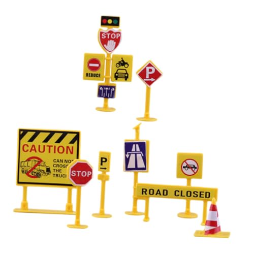 YARNOW Miniatur Verkehrszeichen Teiliges für Frühkindliche Bildung zur des Bewusstseins für Verkehrssicherheit und Kreatives YARNOW Miniatur Verkehrszeichen Teiliges für Frühkindliche Bildung zur des Bewusstseins für Verkehrssicherheit und Kreatives von YARNOW