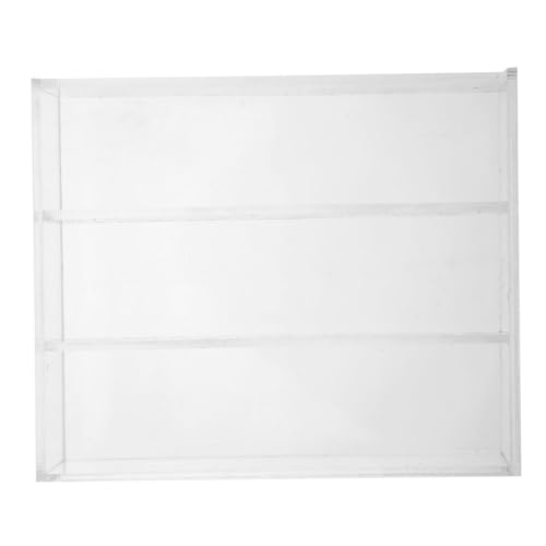 YARNOW Miniatur -bücherregal -Ornamente Tischdekoration Klein Mini- -Ornament-miniaturen Mini-zubehör Kabinett Mini Schrankdekor Für Miniaturen Miniaturszene Pp Transparent von YARNOW