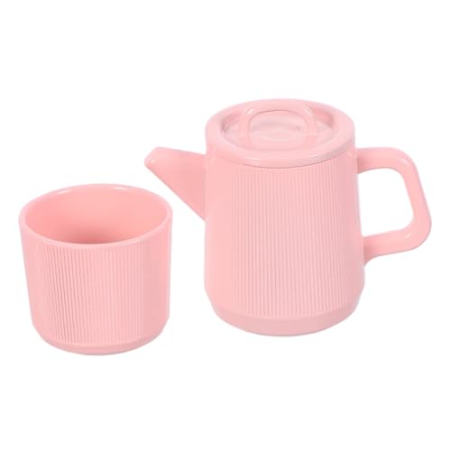YARNOW Miniatur-teeset Zarte Metall-teekanne und Kleine Kaffeetassen Detailreiche Puppenhaus-deko für Mini-küchen und Gemütliche Tee-Partys Geeignet für Bjd und Modepuppen von YARNOW