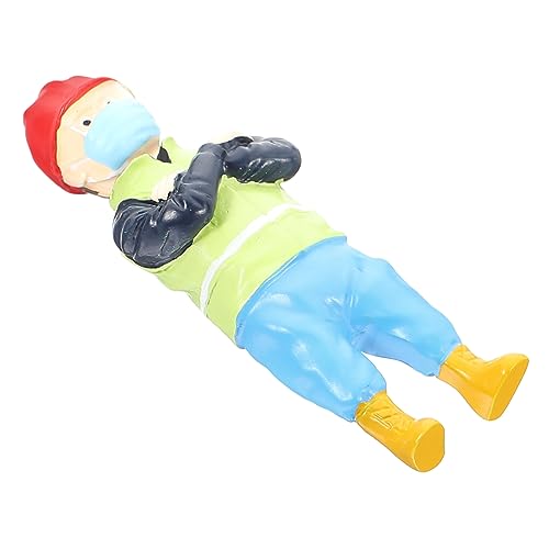 YARNOW Miniaturfigur Realistische Kleine Figur für Sandtisch Layouts Kreative Dekoration für Architekturmodelle und Mikrolandschaften für Rollenspiele und Sammlungen von YARNOW