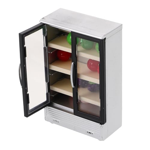 YARNOW Realistischer Mini-kühlschrank Für Puppenhaus Rollenspiel Küche Spielzeug Gefrierfach YARNOW Realistischer Mini-kühlschrank Für Puppenhaus Rollenspiel Küche Spielzeug Gefrierfach von YARNOW