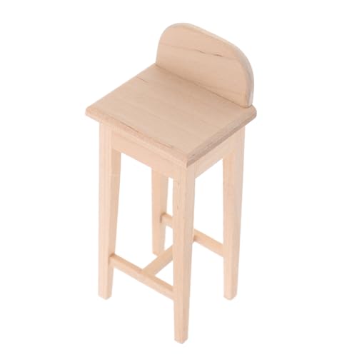 YARNOW Miniaturstuhl für Puppenhaus Dekorativer Hochstuhl aus Hochwertigem Material für DIY Projekte und Miniaturmöbel Vielseitig Einsetzbar für Realistische Gestaltung YARNOW Miniaturstuhl für Puppenhaus Dekorativer Hochstuhl aus Hochwertigem Material für DIY Projekte und Miniaturmöbel Vielseitig Einsetzbar für Realistische Gestaltung von YARNOW