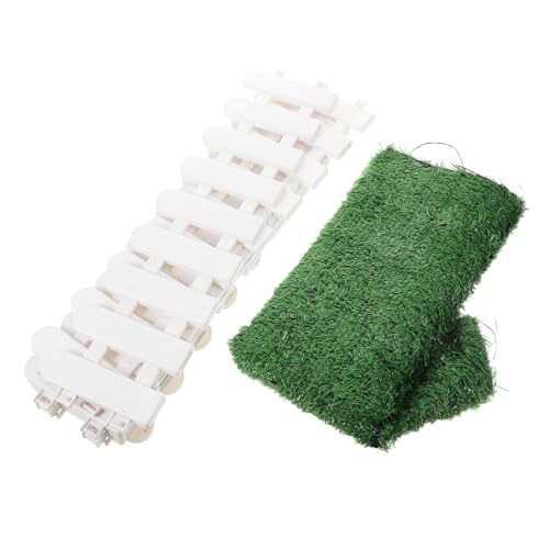 YARNOW Modellbausatz mit Realistischen Details Mini Lattenzäune und Gartenornament für Puppenhaus Außendekoration für Kreative Mini Garten Projekte YARNOW Modellbausatz mit Realistischen Details Mini Lattenzäune und Gartenornament für Puppenhaus Außendekoration für Kreative Mini Garten Projekte von YARNOW