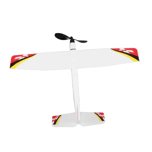 YARNOW Modellflugzeugspielzeug Fliegendes Flugzeug Flugzeugmodell Aus Balsaholz Fliegendes Modellflugzeug Schaumfliegerspielzeug Fliegendes Spielzeugflugzeug Rot Plastik von YARNOW