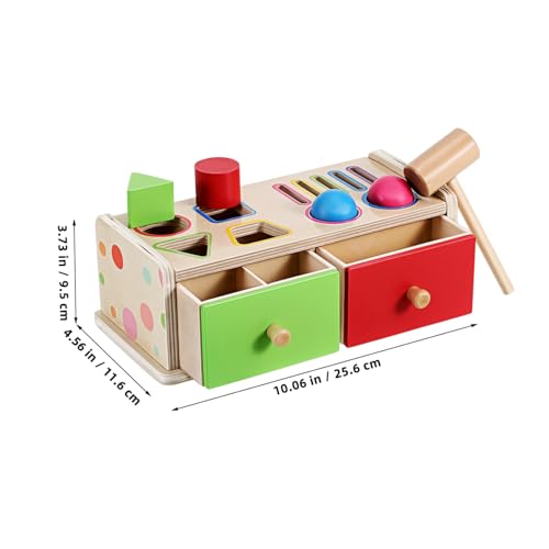 YARNOW Montessori Farb und Formensortierbox aus Holz Pädagogisches Lernspielzeug für Kleinkinder Robustes Motorikspiel Farbenfrohe Geometrische Formen Frühkindliche Kognitive YARNOW Montessori Farb und Formensortierbox aus Holz Pädagogisches Lernspielzeug für Kleinkinder Robustes Motorikspiel Farbenfrohe Geometrische Formen Frühkindliche Kognitive von YARNOW