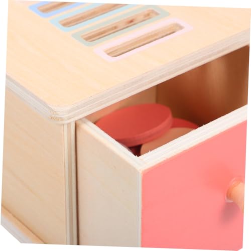 YARNOW Montessori Farbform Sortierbox aus Holz Feinmotorik und Farberkennung für Jahre Alte Junge Mädchen Fördert Kognitive Entwicklung Gedächtnis und Logisches von YARNOW