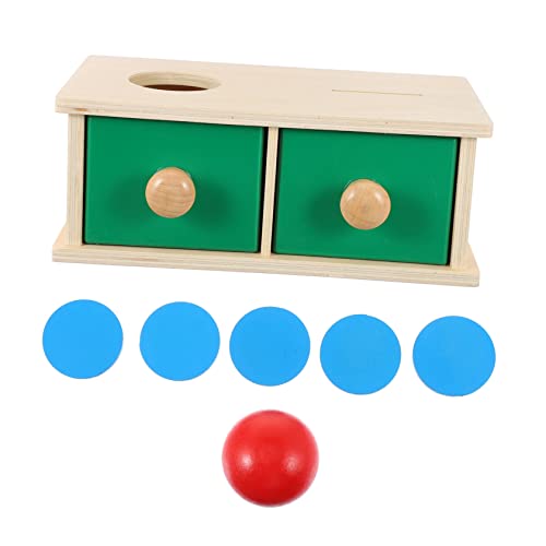 YARNOW Montessori Form Sorter Für Junge Mädchen Und Kleinkinder Lernspielzeug Hand Augen Koordination Ab Jahr Sicheres Holzdesign Mit Glatten Kanten von YARNOW