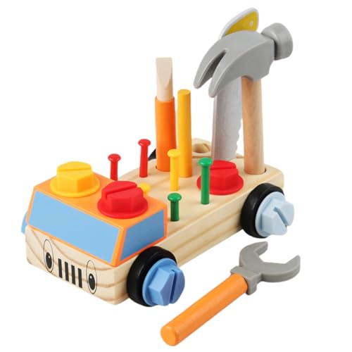 YARNOW Montessori Schraubbrett für Lernspielzeug Feinmotorik DIY Holzspielzeug für Kleinkinder Farben für Jungen YARNOW Montessori Schraubbrett für Lernspielzeug Feinmotorik DIY Holzspielzeug für Kleinkinder Farben für Jungen von YARNOW