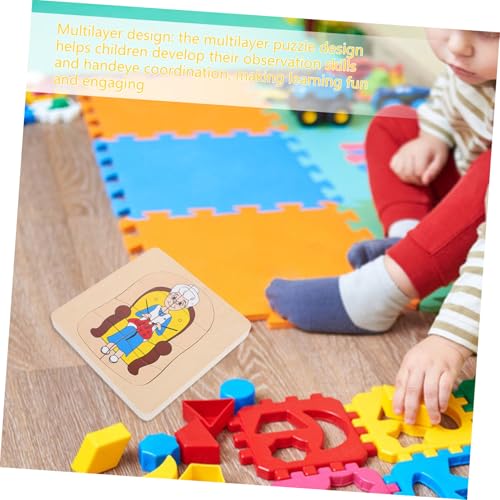 YARNOW Multi-Layer-puzzlespielzeug Rätsel Mädchen Palything Gehirn Rätsel Montessori-puzzlebrett Umfangreiches Buch Über Die Menschliche Anatomie Farbformen Lernrätsel Buch Aus Holz Holz YARNOW Multi-Layer-puzzlespielzeug Rätsel Mädchen Palything Gehirn Rätsel Montessori-puzzlebrett Umfangreiches Buch Über Die Menschliche Anatomie Farbformen Lernrätsel Buch Aus Holz Holz von YARNOW