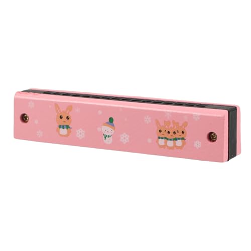 YARNOW Mundharmonika Kindermusik Instrument Musikspielzeug Mundharmonicas Für Rosa Holz YARNOW Mundharmonika Kindermusik Instrument Musikspielzeug Mundharmonicas Für Rosa Holz von YARNOW