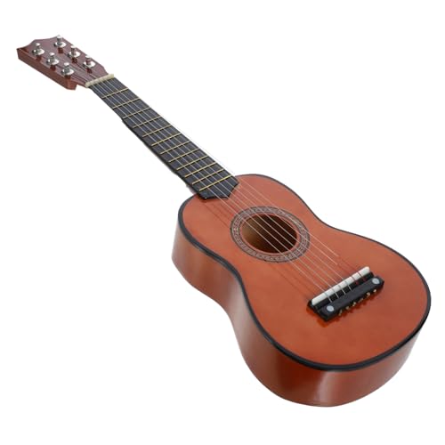 YARNOW Musikalisches Holzgitarrenspielzeug Spielzeuggitarre für Jungen und Kreativität Musik und Lernspiele von YARNOW
