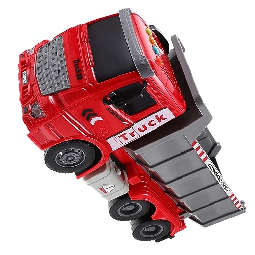 YARNOW Musikspielzeug Kipplaster mit Licht und Geräuschen Baufahrzeug für Inertial Dump Truck Fördert Fantasie und für Jungen von YARNOW