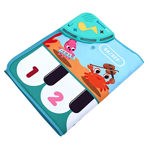 YARNOW Musikspielzeug Klaviermatte Für Faltbare Elektrische Musikdecke Pädagogisches Hand Augen Koordination Und Musikkompetenz Für Kleinkinder von YARNOW