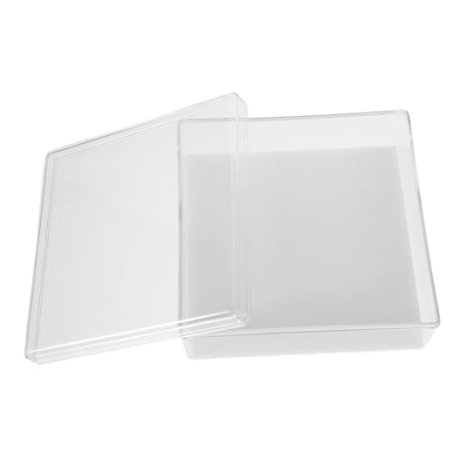YARNOW Musterbox Aufbewahrungskoffer Für Proben Aufbewahrungsboxen Für Proben Probenanzeige Probenhalter Probenaufbewahrungshalter Probenbehälter Probenwerkzeug Acryl Transparent von YARNOW