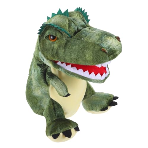 YARNOW Niedliche Dinosaurier Handpuppe aus Plüsch Interaktive Handspielpuppe für Realistische Dino Design für Geschichten und Spiel für Jungen und Mädchen YARNOW Niedliche Dinosaurier Handpuppe aus Plüsch Interaktive Handspielpuppe für Realistische Dino Design für Geschichten und Spiel für Jungen und Mädchen von YARNOW
