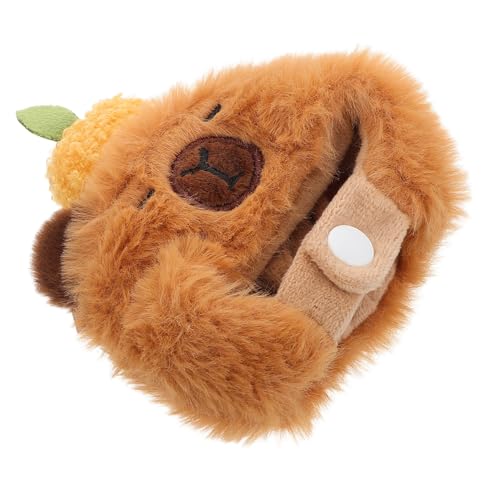 YARNOW Niedlicher Meerschweinchenhut Aus Plüsch, Cartoon-tierkopfbedeckung, Stofftierpuppenhut Für 17 cm Große Puppen, Kostüm, Halloween-kostüm, Cosplay-Party YARNOW Niedlicher Meerschweinchenhut Aus Plüsch, Cartoon-tierkopfbedeckung, Stofftierpuppenhut Für 17 cm Große Puppen, Kostüm, Halloween-kostüm, Cosplay-Party von YARNOW