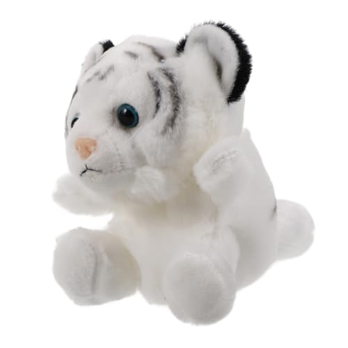 YARNOW Niedlicher Tiger Schlüsselanhänger aus Plüsch Flauschiges Geldbörsen für Süßes Kuscheltier Taschenanhänger Perfektes für Freunde von YARNOW