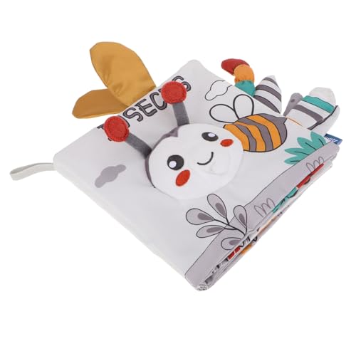 YARNOW Nordisches Windschweif-stoffbuch Muss Haben Babybuch Erstes Buch Weiches Buch Badebücher Für Babys Crinkle-bücher Aus Stoff Tuch Light Grey YARNOW Nordisches Windschweif-stoffbuch Muss Haben Babybuch Erstes Buch Weiches Buch Badebücher Für Babys Crinkle-bücher Aus Stoff Tuch Light Grey von YARNOW