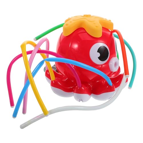 YARNOW Oktopus- mit Wasserspray Wasserspielzeug Sprinkler Outdoor- für Kinderwassersprinkler für draußen Pool-Sprinkler Plastik rot YARNOW Oktopus- mit Wasserspray Wasserspielzeug Sprinkler Outdoor- für Kinderwassersprinkler für draußen Pool-Sprinkler Plastik rot von YARNOW
