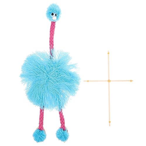YARNOW Ostrich Marionette Handpuppe Interaktives für Plüschige Vogelpuppe für Rollenspiele und Kreative Aktivitäten für Zuhause oder Partys von YARNOW