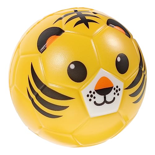 YARNOW PU Schaumstoff Fußball mit Tiermotiv Weicher Sicherer Soccerball für Kleinkinder Spielerisch Fördert Fußballinteresse Drinnen und Draußen YARNOW PU Schaumstoff Fußball mit Tiermotiv Weicher Sicherer Soccerball für Kleinkinder Spielerisch Fördert Fußballinteresse Drinnen und Draußen von YARNOW