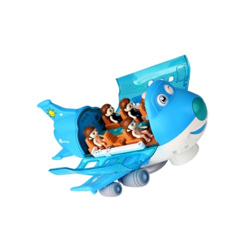 YARNOW Pädagogisches Flugzeug Für Kleinkinder Musik Und Lichteffekte Rotierendes Modell Für Neugeborene Und Kleinkinder von YARNOW