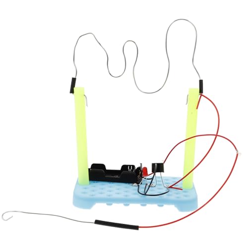 YARNOW Physical Circuit Lehre Hilfsmittel Lehrreich Wissenschaft Bildungsspielzeug Für Junior Elektronisch Schaltungen Experimente Stem Electric Circuit Kit Mini-Motor-kit Metall Grün von YARNOW
