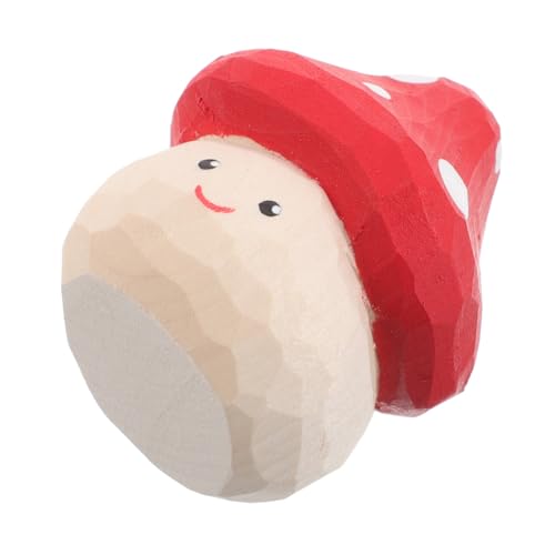 YARNOW Pilzfigur aus Holz Realistische Mini Pilzstatue für Puppenhäuser Feengärten und Dioramen Perfektes Holzspielzeug für Kinderzimmer und YARNOW Pilzfigur aus Holz Realistische Mini Pilzstatue für Puppenhäuser Feengärten und Dioramen Perfektes Holzspielzeug für Kinderzimmer und von YARNOW