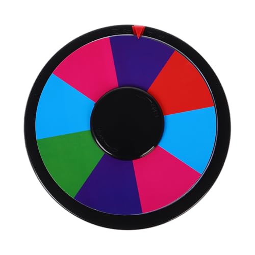 YARNOW Plattenspieler Spinnrad Rad-Spiel-Requisite Glücksspiel-Preisrad Farbkreis Tischpreisrad Partyzubehör DIY-Spiel-Gewinnrad Spielpreise Rad -Plattenspieler Plastik YARNOW Plattenspieler Spinnrad Rad-Spiel-Requisite Glücksspiel-Preisrad Farbkreis Tischpreisrad Partyzubehör DIY-Spiel-Gewinnrad Spielpreise Rad -Plattenspieler Plastik von YARNOW