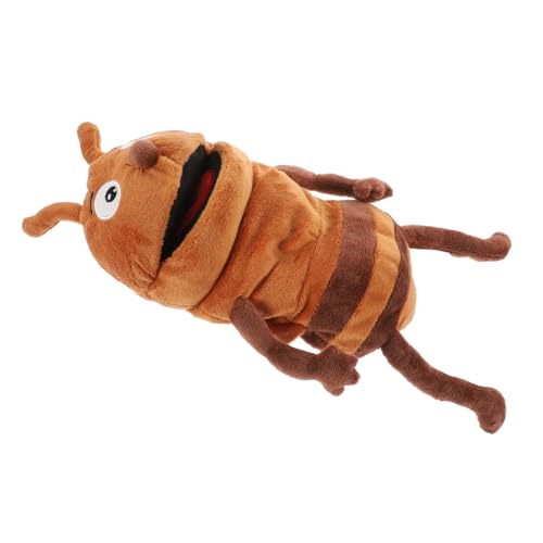 YARNOW Plüsch Ameisen Handpuppe aus Weichem Material Interaktives Eltern Motorik Kreativität und Kommunikation Kindgerecht und Angenehm zu Halten von YARNOW