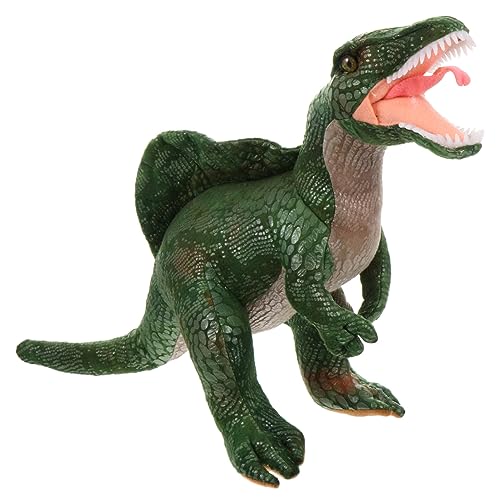 YARNOW Plüsch Dinosaurier für Weiches Stofftier Grün zum Schlafbegleiter aus Hochwertigem Baumwollmaterial Sicher und Bequem von YARNOW
