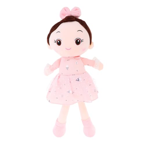 YARNOW Plüsch Mädchenpuppe Kuscheliges Stofftier mit Blumenkleid für zur Geburt Geburtstag Perfektes Dekorationsobjekt für Zuhause YARNOW Plüsch Mädchenpuppe Kuscheliges Stofftier mit Blumenkleid für zur Geburt Geburtstag Perfektes Dekorationsobjekt für Zuhause von YARNOW