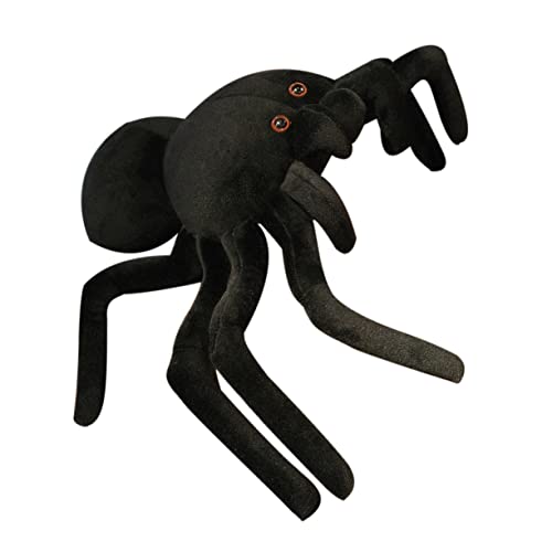 YARNOW Plüsch Riesenspinne Kuscheltier Realistisches Weiches Stofftier für Mädchen Halloween Geburtstag Niedliches Kawaii Schmusetier von YARNOW