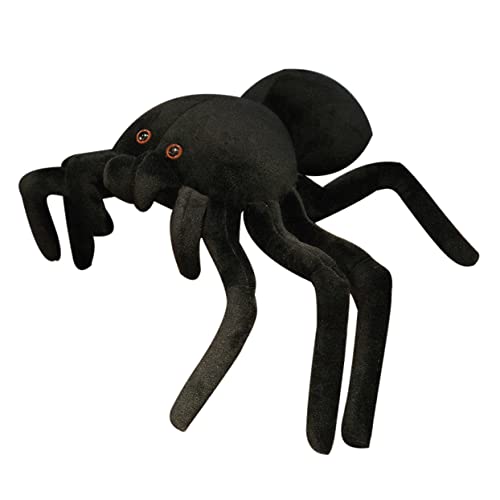 YARNOW Plüsch Riesenspinne Kuscheltier Weiches Ausgestopftes Tier Kreatives für Jungen Mädchen Halloween Deko und Realistische Spider Stofftier YARNOW Plüsch Riesenspinne Kuscheltier Weiches Ausgestopftes Tier Kreatives für Jungen Mädchen Halloween Deko und Realistische Spider Stofftier von YARNOW