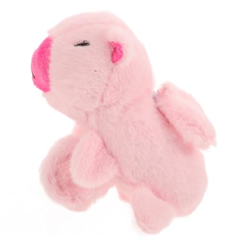 YARNOW Plüsch Schlagarmband mit Capybara Design Interaktivem Vibrieren und Schlüsselanhänger Funktion Niedliches Kuscheltier für Sammler von YARNOW