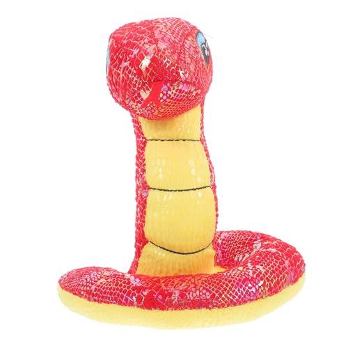 YARNOW Plüsch Schlange Weiches Kuscheltier für Scherze und Halloween Dekoration Realistische Tricky Snake für Geburtstagsgeschenk oder Stressabbau YARNOW Plüsch Schlange Weiches Kuscheltier für Scherze und Halloween Dekoration Realistische Tricky Snake für Geburtstagsgeschenk oder Stressabbau von YARNOW
