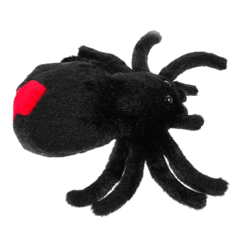 YARNOW Plüsch Spinne Realistisches Halloween Dekorationsspielzeug Weiches Plüschtier für Geburtstagsfeiern und Halloween Überraschungen Schwarz YARNOW Plüsch Spinne Realistisches Halloween Dekorationsspielzeug Weiches Plüschtier für Geburtstagsfeiern und Halloween Überraschungen Schwarz von YARNOW