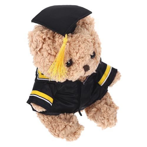YARNOW Plüschbären-Zubehör Cartoon-Bär Bär Ornament Ausgestopfter Plüsch-Abschlussbär Party dekorativer Plüschbär Zuhause ausgestopfte Bären kleine Stoffbären PP Baumwolle Gelb YARNOW Plüschbären-Zubehör Cartoon-Bär Bär Ornament Ausgestopfter Plüsch-Abschlussbär Party dekorativer Plüschbär Zuhause ausgestopfte Bären kleine Stoffbären PP Baumwolle Gelb von YARNOW
