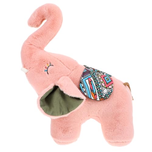 YARNOW Plüschpuppe Kuscheltier Elefant Ausgestopfter Elefant Elefantenspielzeug Für Cartoon Stofftier Elefantenzeug Säuglingselefant Rosa Pp Baumwolle YARNOW Plüschpuppe Kuscheltier Elefant Ausgestopfter Elefant Elefantenspielzeug Für Cartoon Stofftier Elefantenzeug Säuglingselefant Rosa Pp Baumwolle von YARNOW